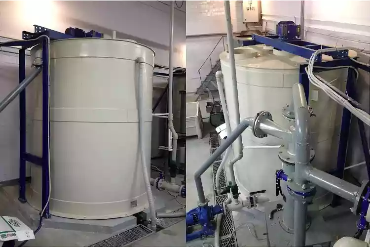 Обвязка емкостей для воды